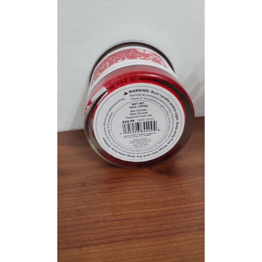 Peppermint Bark Candle Place & Time - Picture 3 of 3
